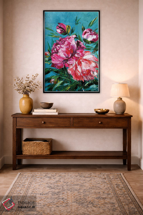 تابلو دکوراتیو گل ها ۹ اثر مارینا اسکرمووا - D4B