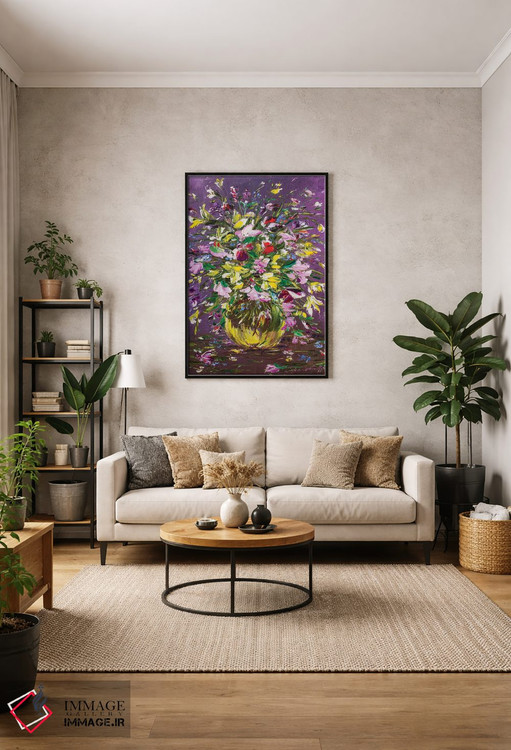 تابلو دکوراتیو طبیعت بی جان ۲۸ اثر مارینا اسکرمووا - D1B