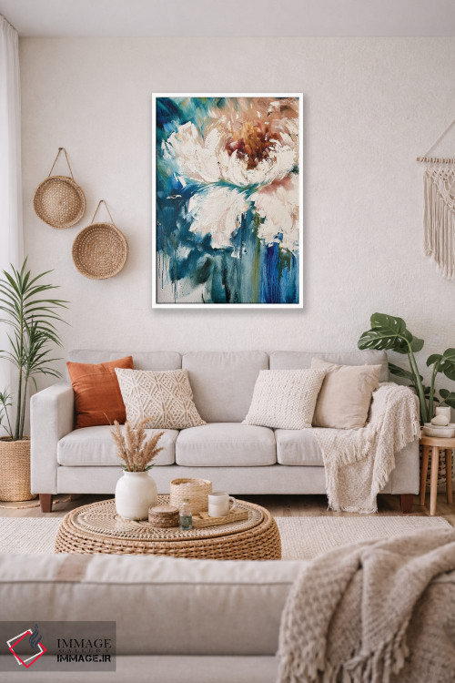 تابلو انتزاعی صدتومانی ۴ اثر مارینا اسکرمووا - D1W