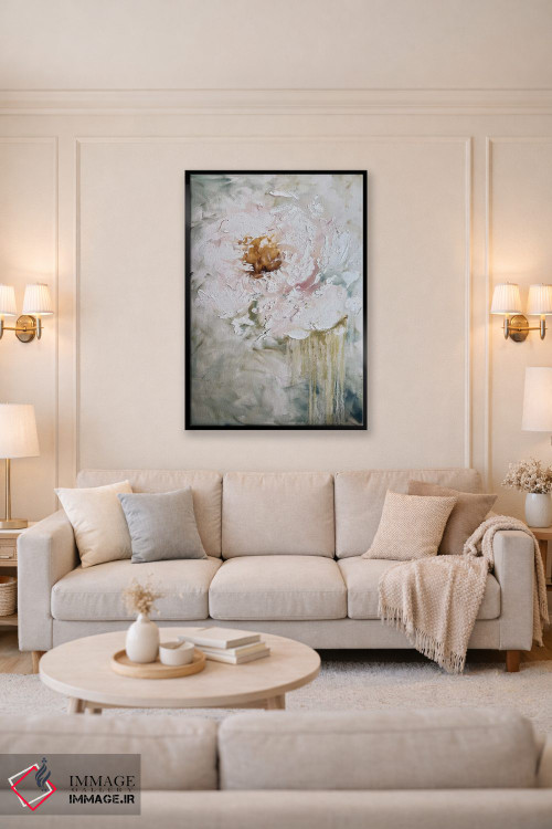 تابلو انتزاعی گل ها ۸ اثر مارینا اسکرمووا - D4B
