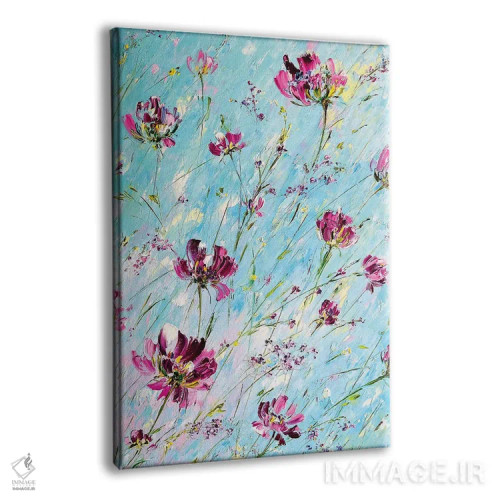 تابلو دکوراتیو گل های شگفت انگیز ۴ اثر مارینا اسکرمووا - نمای پرسپکتیو محصول