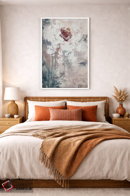 تابلو انتزاعی هنر شگفت انگیز گل ها ۲ اثر مارینا اسکرمووا - D5W