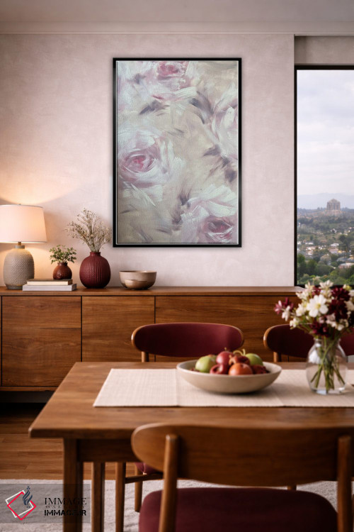 تابلو انتزاعی سکوت اثر مارینا اسکرمووا - D5B