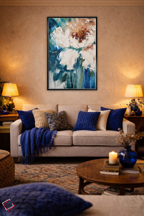 تابلو انتزاعی صدتومانی ۴ اثر مارینا اسکرمووا - D3B