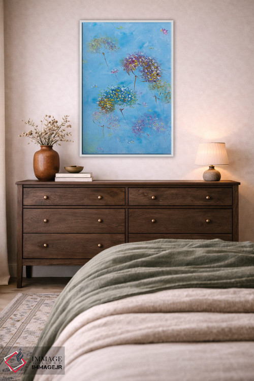 تابلو انتزاعی خیال انگیز اثر مارینا اسکرمووا - D3W