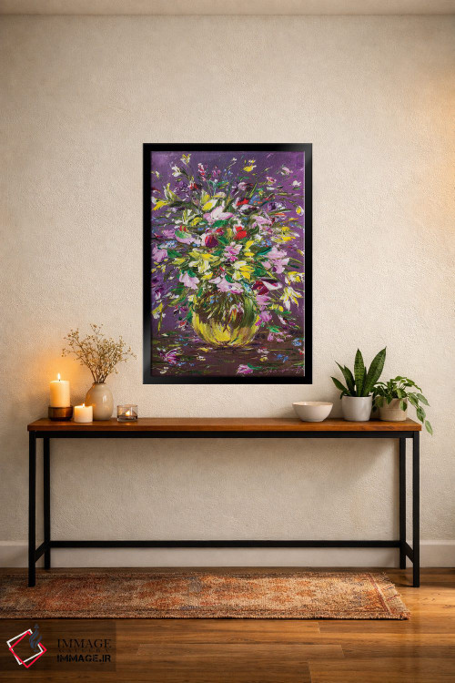 تابلو دکوراتیو طبیعت بی جان ۲۸ اثر مارینا اسکرمووا - D5B