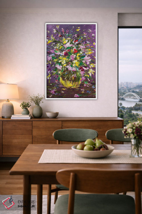 تابلو دکوراتیو طبیعت بی جان ۲۸ اثر مارینا اسکرمووا - D6W