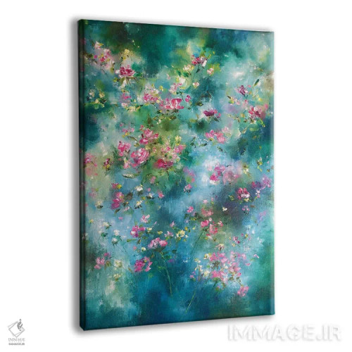 تابلو انتزاعی طعم تابستان اثر مارینا اسکرمووا - نمای پرسپکتیو محصول