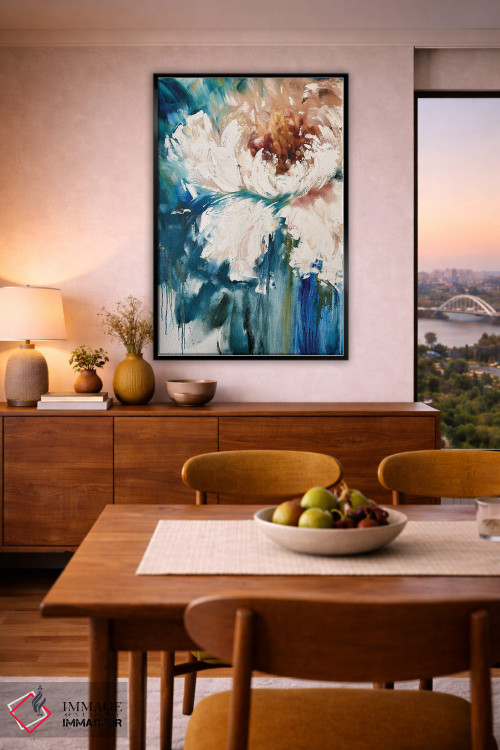 تابلو انتزاعی صدتومانی ۴ اثر مارینا اسکرمووا - D6B