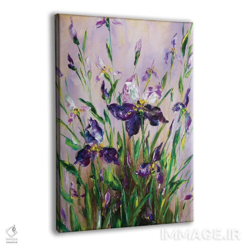 تابلو دکوراتیو زنبق صبحگاهی اثر مارینا اسکرمووا - نمای پرسپکتیو محصول