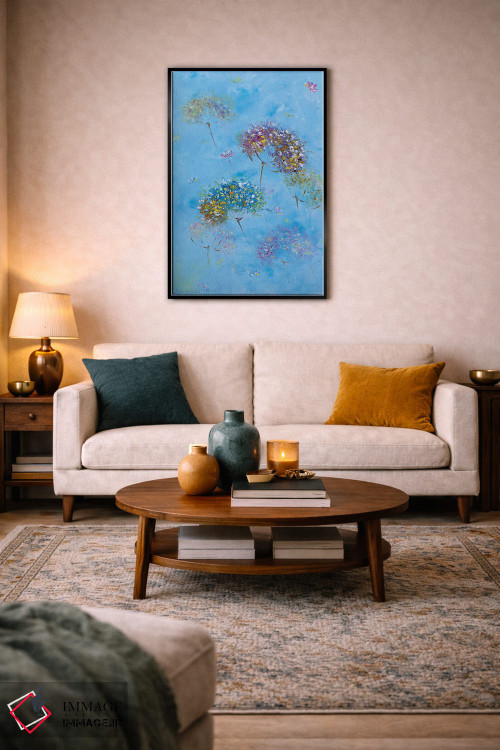 تابلو انتزاعی خیال انگیز اثر مارینا اسکرمووا - D6B