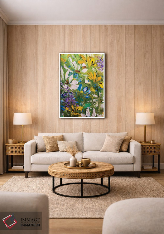 تابلو دکوراتیو تابستان آفتابی اثر مارینا اسکرمووا - D1W