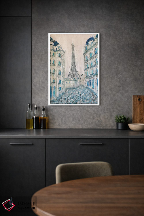 تابلو دکوراتیو پاریس قدیم اثر مارینا اسکرمووا - D1W