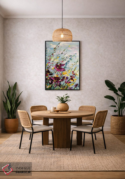 تابلو دکوراتیو منظره تابستانی اثر مارینا اسکرمووا - D2B