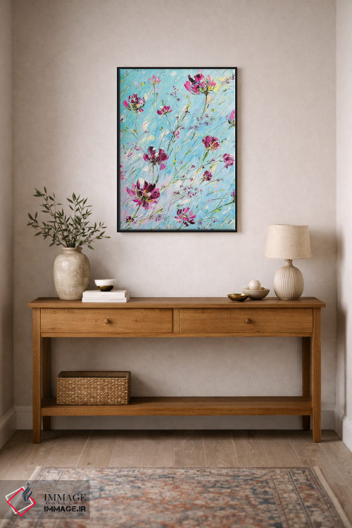 تابلو دکوراتیو گل های شگفت انگیز ۴ اثر مارینا اسکرمووا - D2B