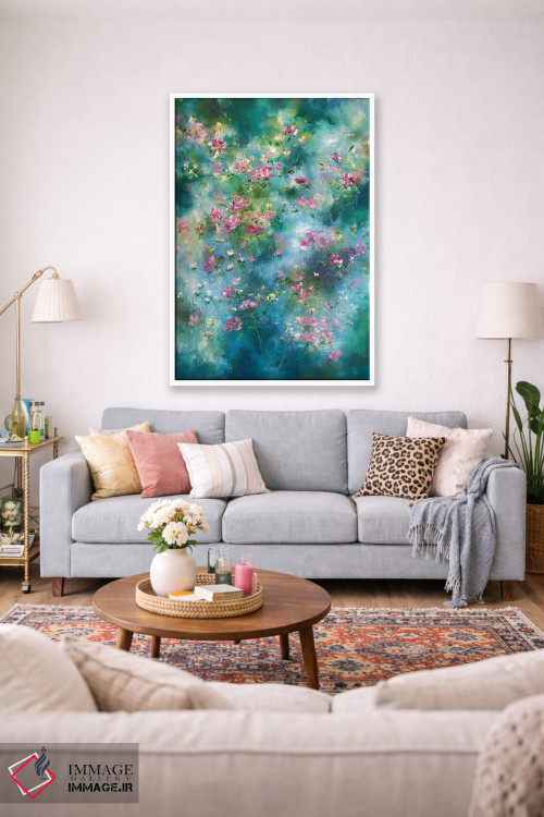 تابلو انتزاعی طعم تابستان اثر مارینا اسکرمووا - D1W