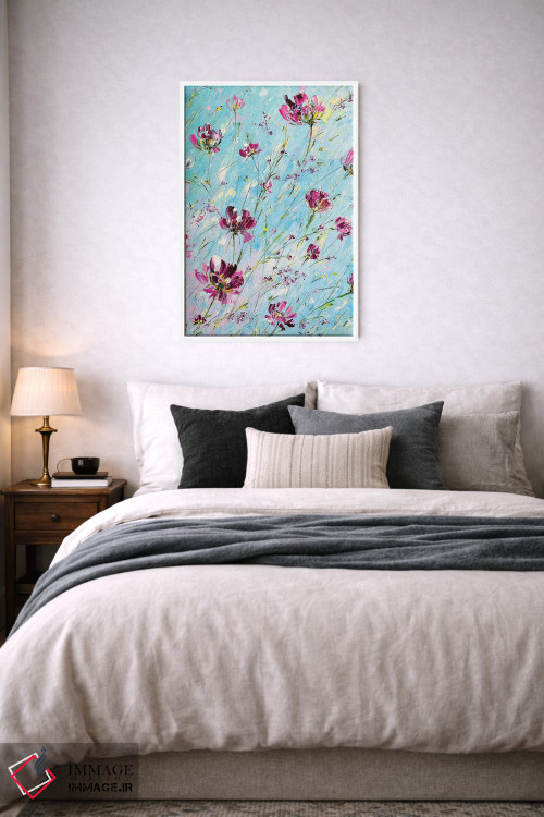 تابلو دکوراتیو گل های شگفت انگیز ۴ اثر مارینا اسکرمووا - D5W