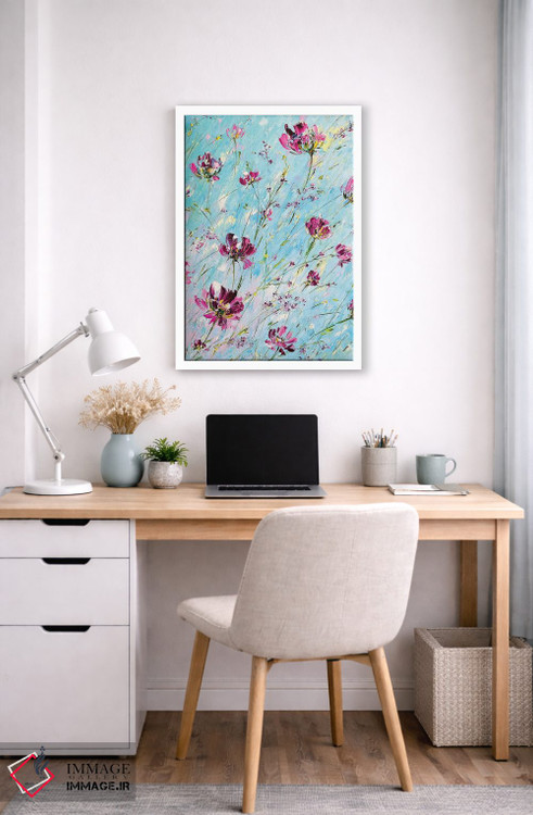 تابلو دکوراتیو گل های شگفت انگیز ۴ اثر مارینا اسکرمووا - D6W