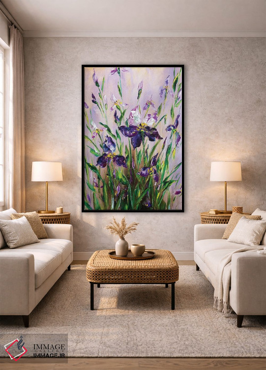 تابلو دکوراتیو زنبق صبحگاهی اثر مارینا اسکرمووا - D1B