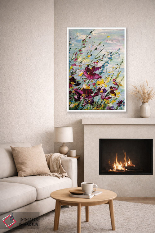 تابلو دکوراتیو منظره تابستانی اثر مارینا اسکرمووا - D6W