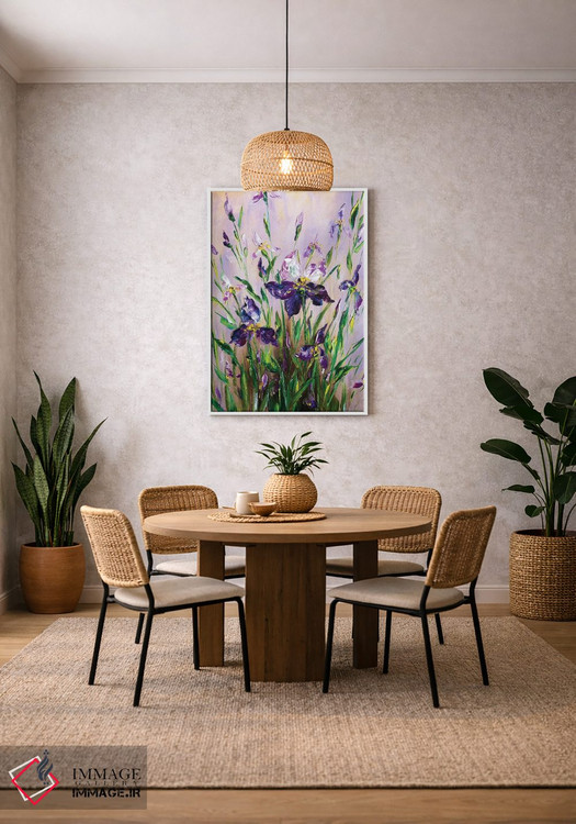 تابلو دکوراتیو زنبق صبحگاهی اثر مارینا اسکرمووا - D2W