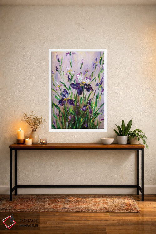 تابلو دکوراتیو زنبق صبحگاهی اثر مارینا اسکرمووا - D4W