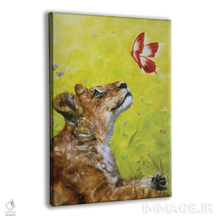 تابلو دکوراتیو جذابیت کوچک اثر مارینا اسکرمووا - نمای پرسپکتیو محصول