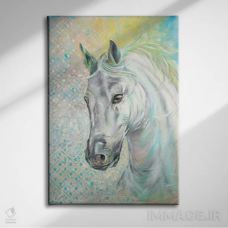 تابلو دکوراتیو ظرافت اثر مارینا اسکرمووا - نمای روبهرو روی دیوار