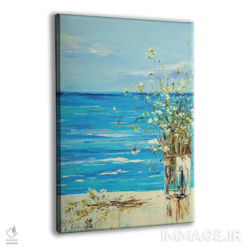 تابلو دکوراتیو نمای دریا اثر مارینا اسکرمووا - نمای پرسپکتیو محصول