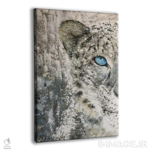 تابلو دکوراتیو پادشاه برف اثر مارینا اسکرمووا - نمای پرسپکتیو محصول