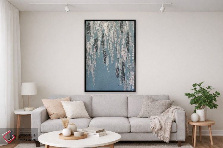تابلو دکوراتیو جنگل آبی اثر مارینا اسکرمووا - D2B