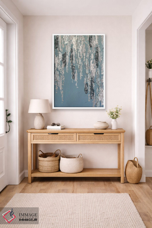 تابلو دکوراتیو جنگل آبی اثر مارینا اسکرمووا - D5W