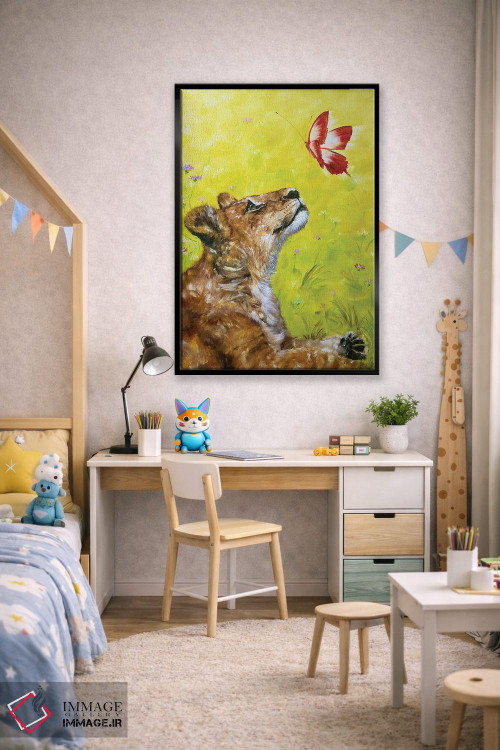 تابلو دکوراتیو جذابیت کوچک اثر مارینا اسکرمووا - D2B