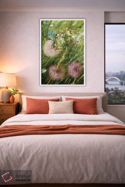 تابلو دکوراتیو قاصدک ها ۳ اثر مارینا اسکرمووا - D3W