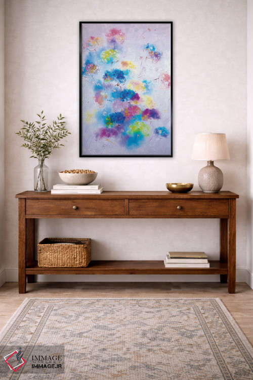 تابلو انتزاعی رقصندگان هوا اثر مارینا اسکرمووا - D3B