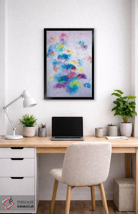 تابلو انتزاعی رقصندگان هوا اثر مارینا اسکرمووا - D4B