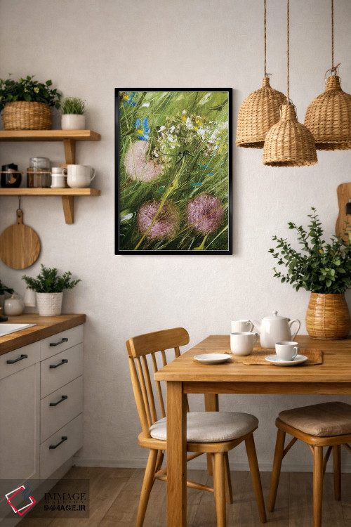 تابلو دکوراتیو قاصدک ها ۳ اثر مارینا اسکرمووا - D5B