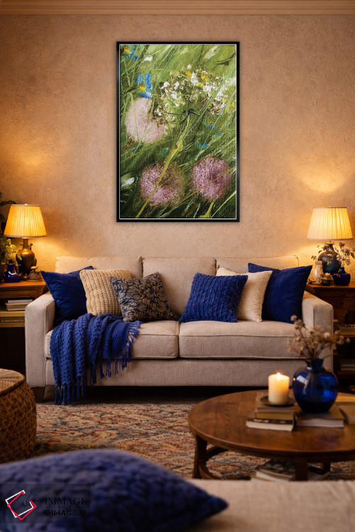 تابلو دکوراتیو قاصدک ها ۳ اثر مارینا اسکرمووا - D4B