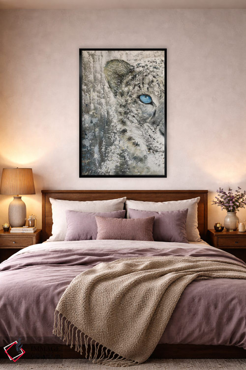 تابلو دکوراتیو پادشاه برف اثر مارینا اسکرمووا - D4B