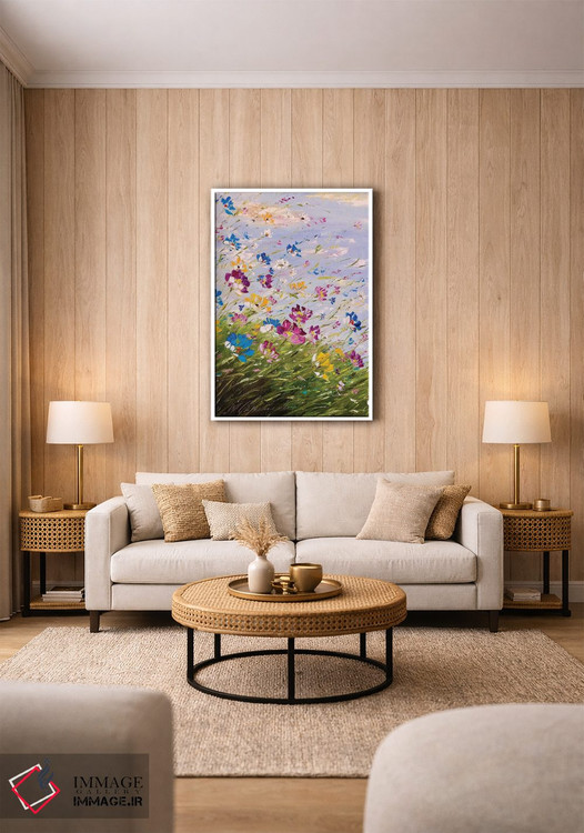 تابلو دکوراتیو گلدار اثر مارینا اسکرمووا - D1W