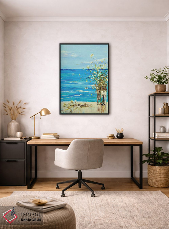 تابلو دکوراتیو نمای دریا اثر مارینا اسکرمووا - D3B