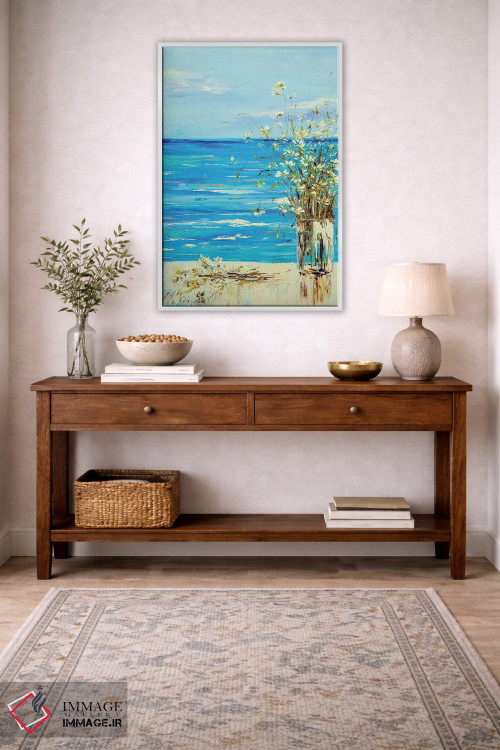 تابلو دکوراتیو نمای دریا اثر مارینا اسکرمووا - D2W