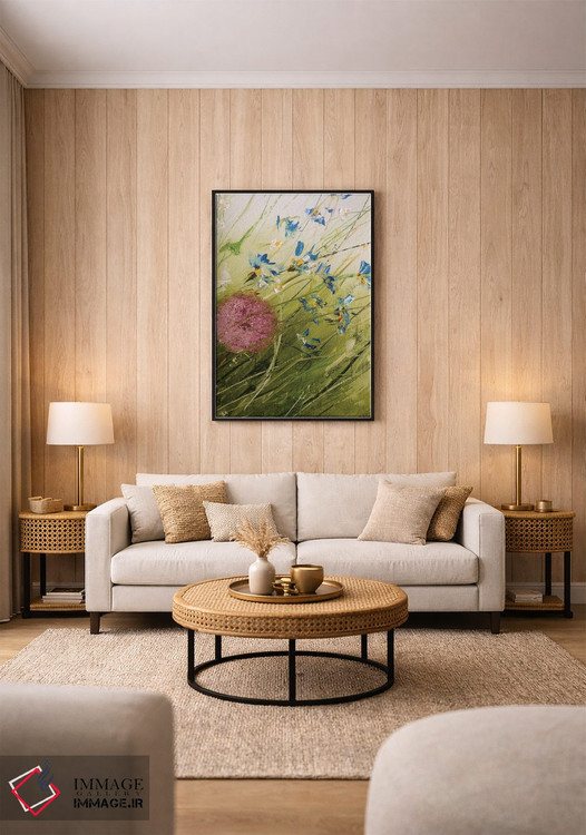 تابلو دکوراتیو قاصدک ها ۲ اثر مارینا اسکرمووا - D1B