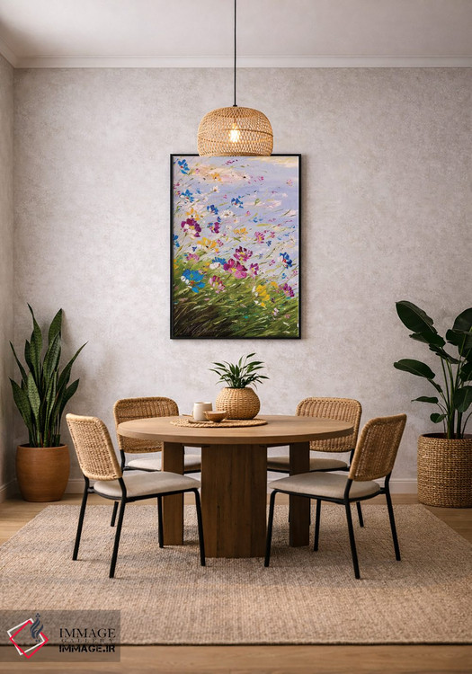تابلو دکوراتیو گلدار اثر مارینا اسکرمووا - D5B