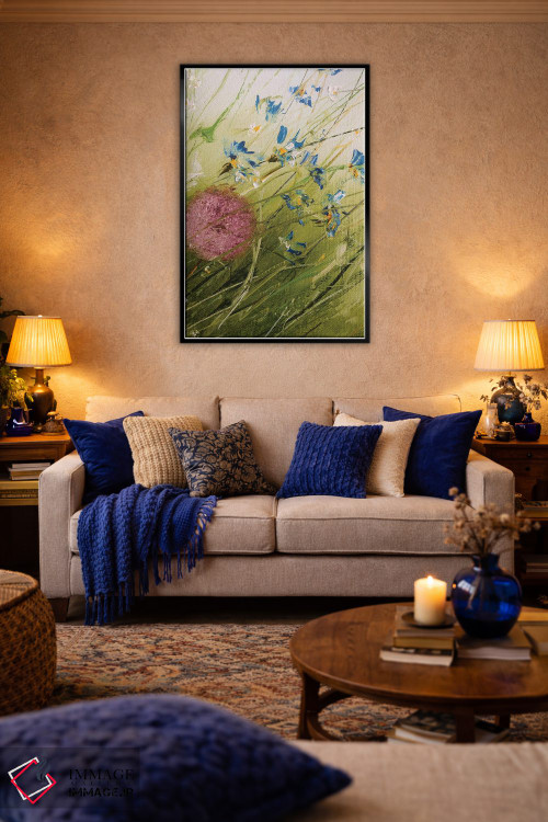 تابلو دکوراتیو قاصدک ها ۲ اثر مارینا اسکرمووا - D5B