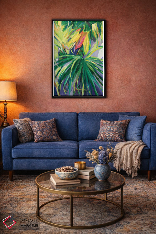 تابلو انتزاعی باغ انتزاعی ۲ اثر سوزان ویلکینز - D3B