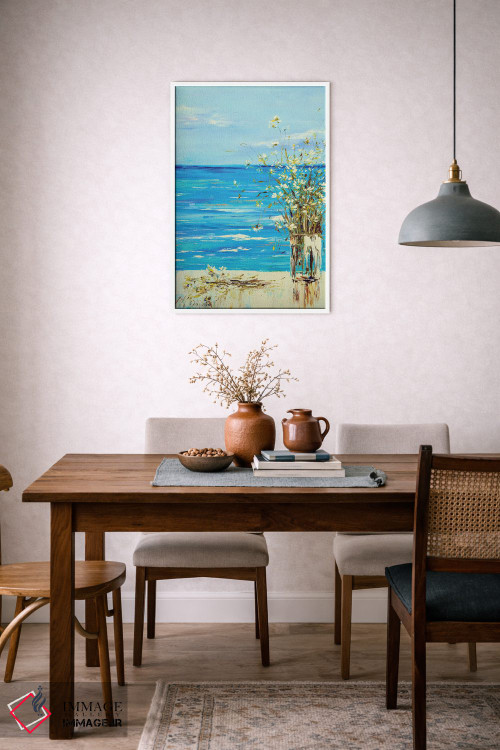 تابلو دکوراتیو نمای دریا اثر مارینا اسکرمووا - D5W