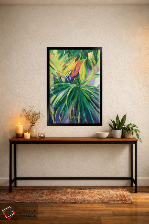 تابلو انتزاعی باغ انتزاعی ۲ اثر سوزان ویلکینز - D4B