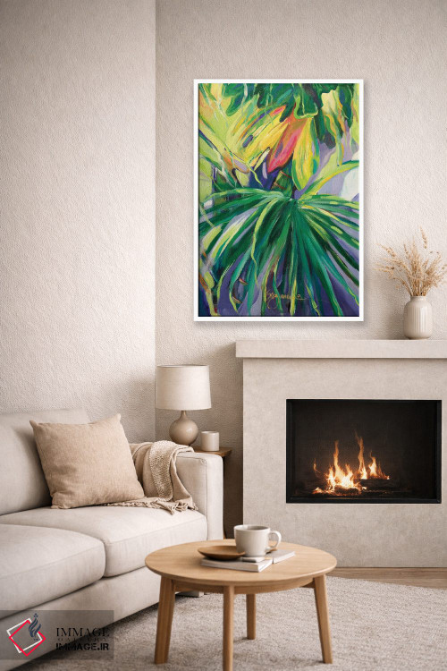 تابلو انتزاعی باغ انتزاعی ۲ اثر سوزان ویلکینز - D6W