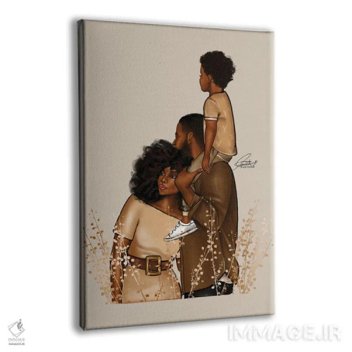تابلو دکوراتیو براون ها اثر پنیل انچیل - نمای پرسپکتیو محصول